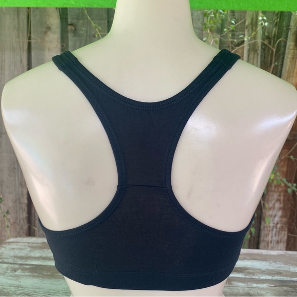 Black sailor bra top with anchor patch crop top size Small - Picture 4 of 7